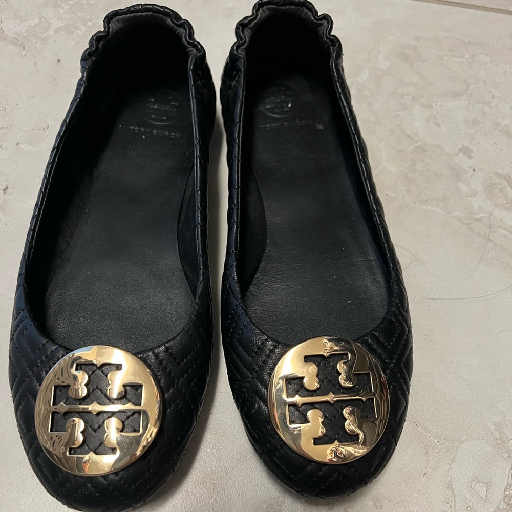 Tory Burch Marion quilted flats